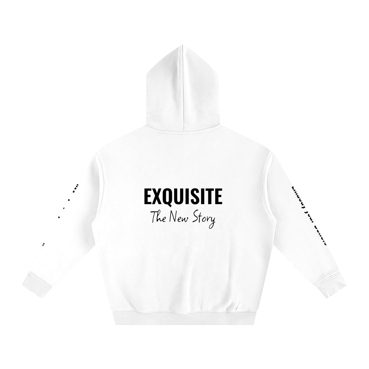 Oversize Fleeced Hoodie The New Story PT 2